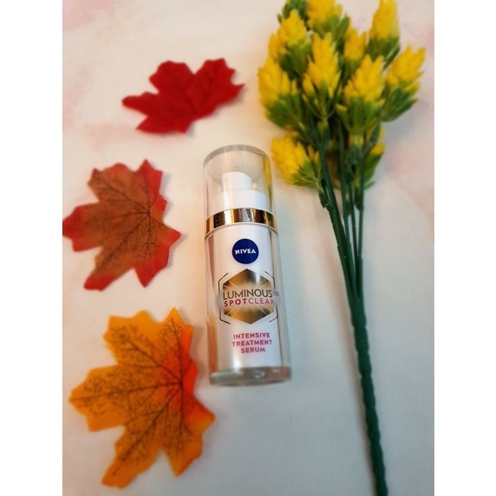 [Original] Nivea Luminous Spot Clear Intensive Treatment Serum Anti Darkspot 30Ml Terbaru