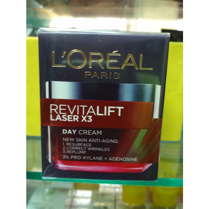 [Original] Loreal Revitalift Laser X3 Day Cream 50 Ml Bisa Sameday