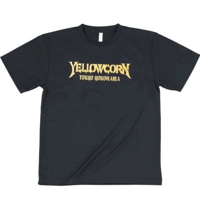 [New Ori] Yellow Corn Tshirt Yt 016 Black Gold  Kaos Yellow Corn  Original Berkualitas