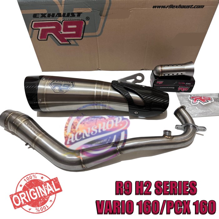 ✨Termurah Knalpot R9 H2 Series Ss New Pcx 160 -2021 Bisa Gojek