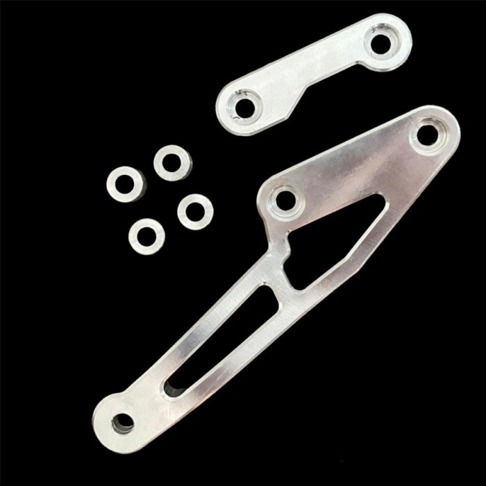 ✨New Ori Hanger Breket Huger Knalpot Super Cobra Jomblo Ninja Rr Cnc T6 Bagus Limited