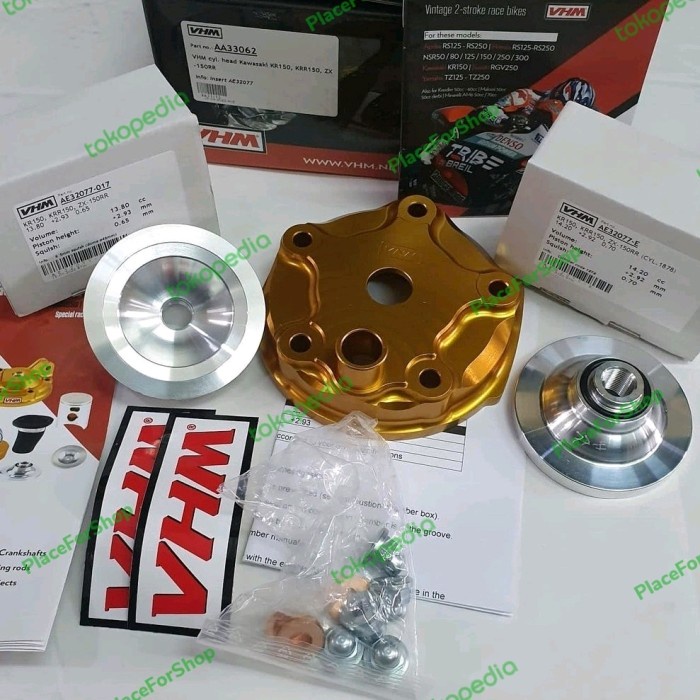 ✨Termurah Head Vhm Kawasaki Ninja R Rr Ss New Rr 2Tak 150Rr Krr Ninja 150R Zx Berkualitas