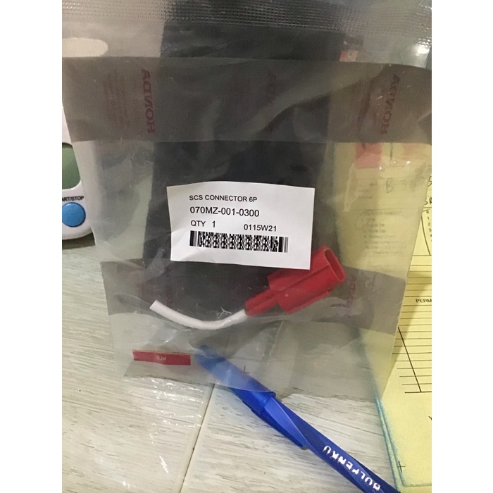 ✨Ori Scs Connector 6P / Alat Reset Injeksi Honda Pcx 160 Berkualitas