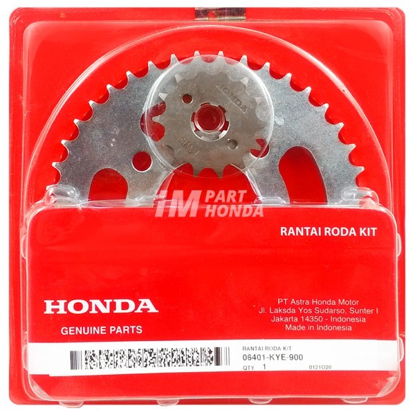 ✨Ori 06401-Kye-900 Gear Gir Rantai 1 Set Megapro Monoshock Karbu Diskon