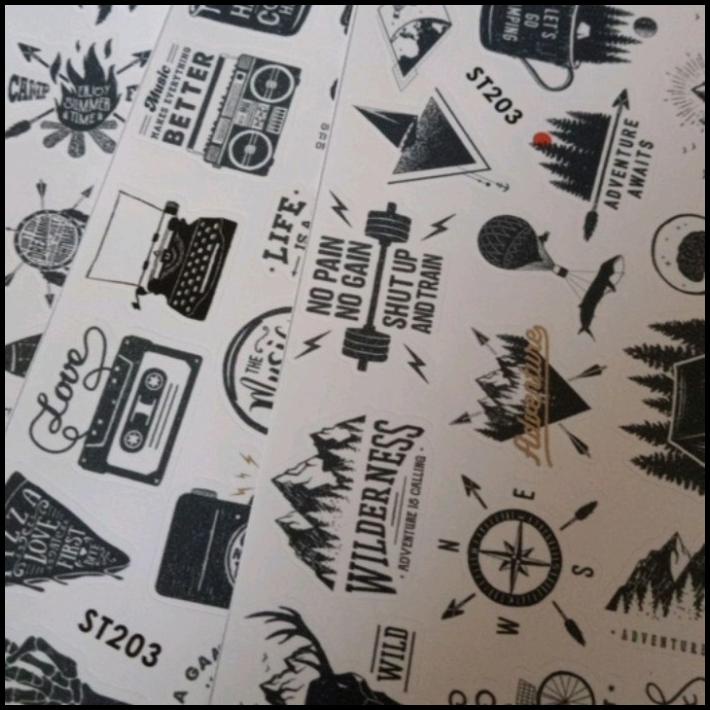 

HOT DEAL STICKER ANIME ONE PIECE LUFFY KARTUN WATERPROOF KOPER HELM 50PCS !!!!