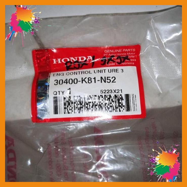 ori ecm ecu cdi honda beat street f1 fi 30400 k81 n52 - k81h n52 in 01 [tri]