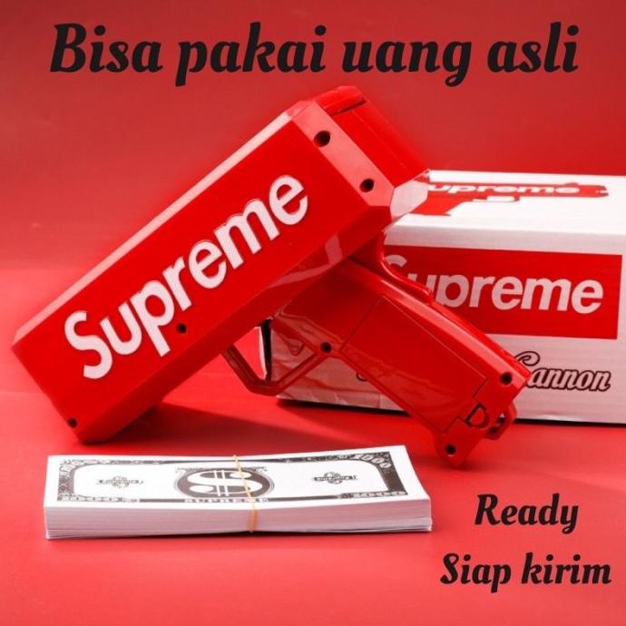 Mainan Money Super Gun SUPREME Mainan Tembakan Uang MONEY GUN SUPREME