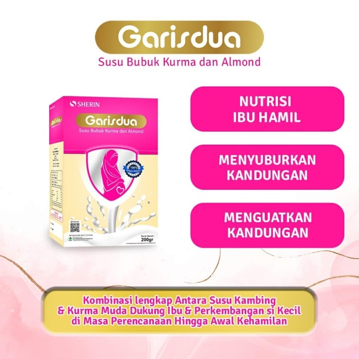 

Susu Bubuk Garis Dua 200gram - Susu Promil Terbaik Susu Garisdua Untuk Program Hamil