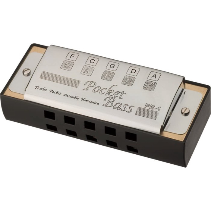 

✨Sale Harmonica Harmonika Tombo Pocket Bass Blues Blow 10 Hole Japan Bisa Sameday