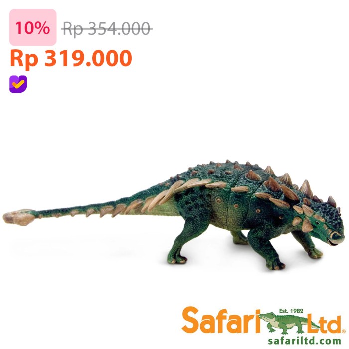 ✅Baru Safari Ltd 101023 - Dino Dana Zuul - Dinosaur Model Bisa Gojek