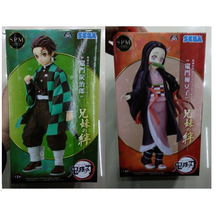 ✨New Demon Slayer Kimetsu No Yaiba Nesuko Taniro Kizuna Spm Figure Sega Limited