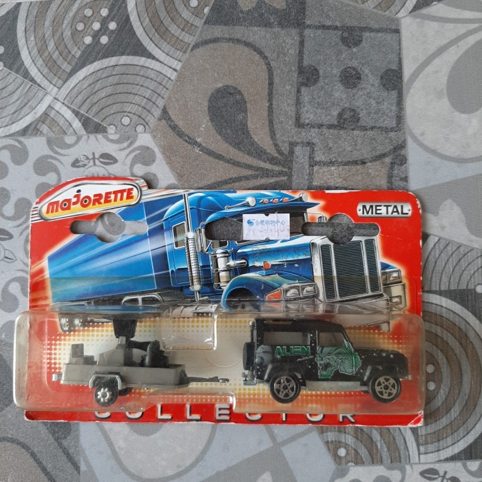 ✅New Majorette Land Rover 90 Alien Warna Hitam Bisa Gojek