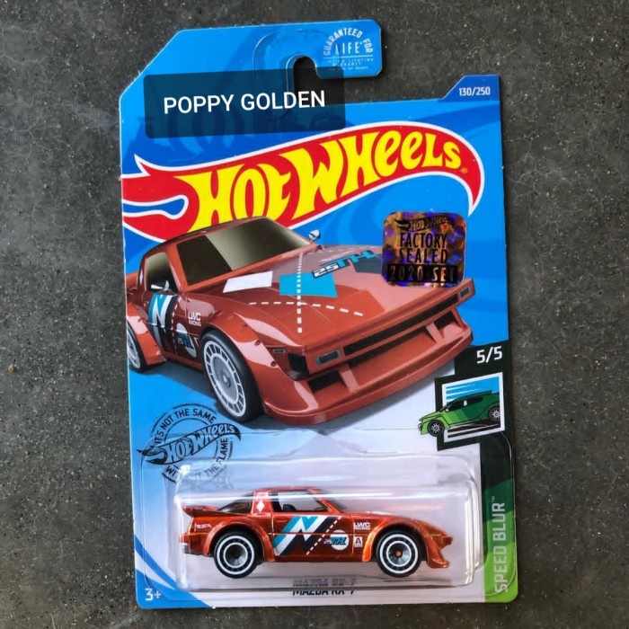 ✅COD Hotwheels Ths Mazda Rx 7 Super Treasure Hunt Factory Sealed 2020 Bisa Sameday
