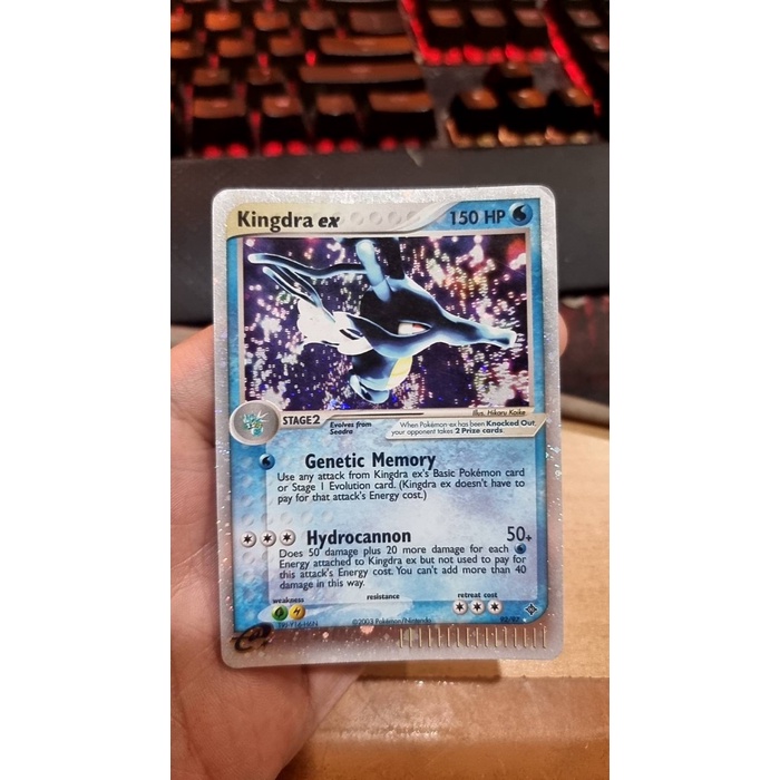 ✅New Kingdra Ex - 92/97 - Ultra-Rare Ex Dragon Singles Diskon