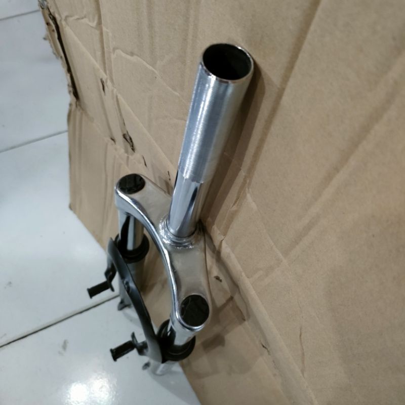 Fork 26 Shobreaker Sepeda Evo T100 Mtb Standar Ulir 22.2mm