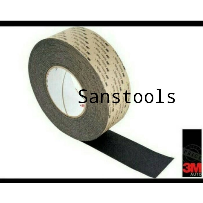 

✨Sale 3M Safety Walk 4 X 18M 610 Lakban Isolasi Anti Slip Selip Licin Asli Terbaru