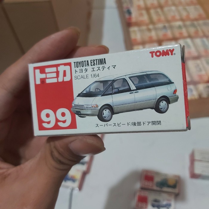 ✨New Tomica Toyota Estima White China Diskon