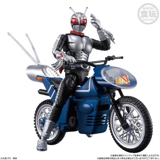 ❤️NEW❤️ Bandai Shodo X - Masked Rider Super 1  Blue Version W/ Some Parts Diskon
