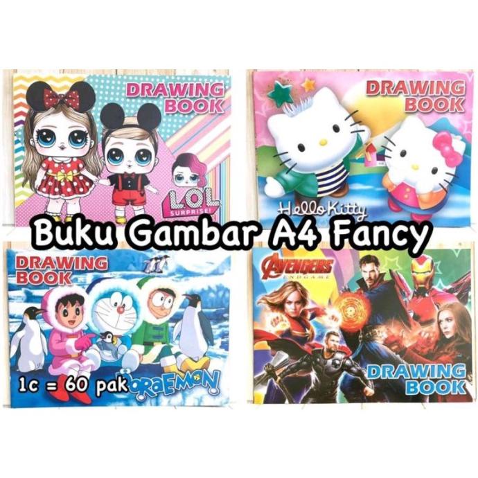 

hanya disini] Grosir Buku Gambar A4 1 Pak Isi 10 Buku