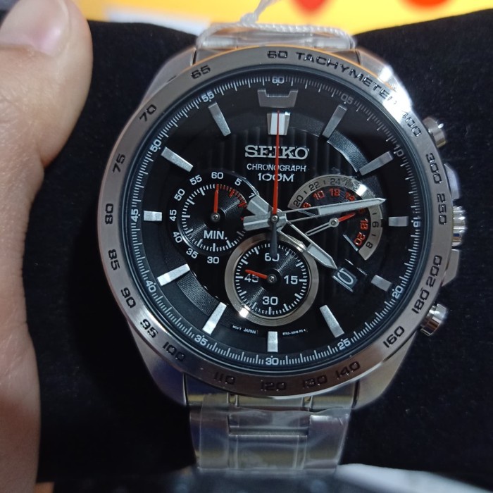 ✅Sale Seiko Ssb299P1 Ssb299 Chronograph Black Dial Original Limited