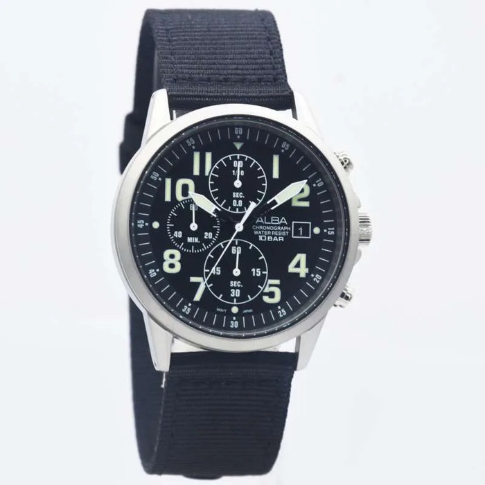 ✅Sale Alba Men Chronograph Am3853 Am3853X1 Bisa Gojek