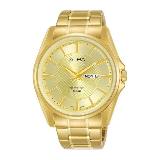 ✅Ori Alba Men Aj6094X1 Aj6094 Jam Pria Original Bisa Gojek