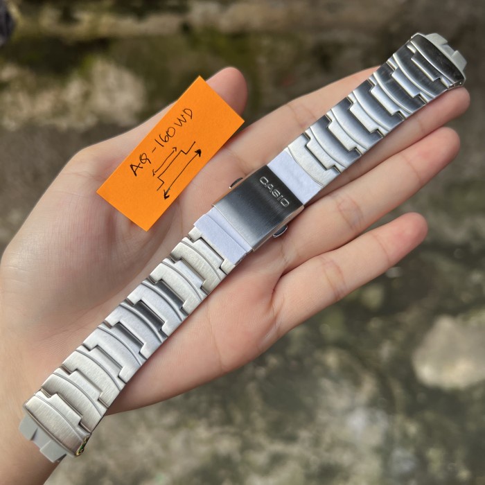✅Ori Tali Strap Jam Tangan Casio Original Aq-160Wd Band Aq 160 Bisa Gojek