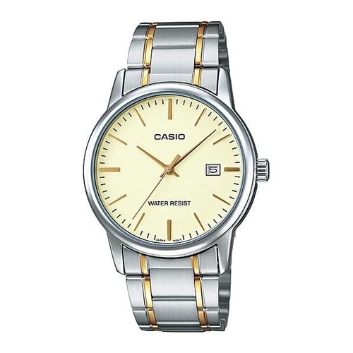 ✅Ori Jam Tangan Casio Enticer Pria Laki Stainless Steel Anti Air Rantai Ori Terbaru