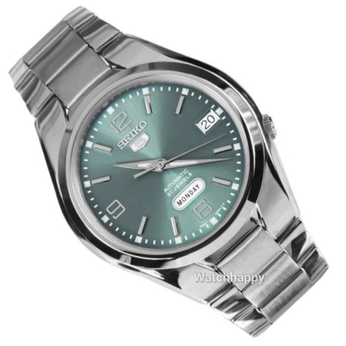 ✅Ori Seiko 5 Snk621K1 Green Automatic Snk621 Stainless Steel Band Original Terbatas