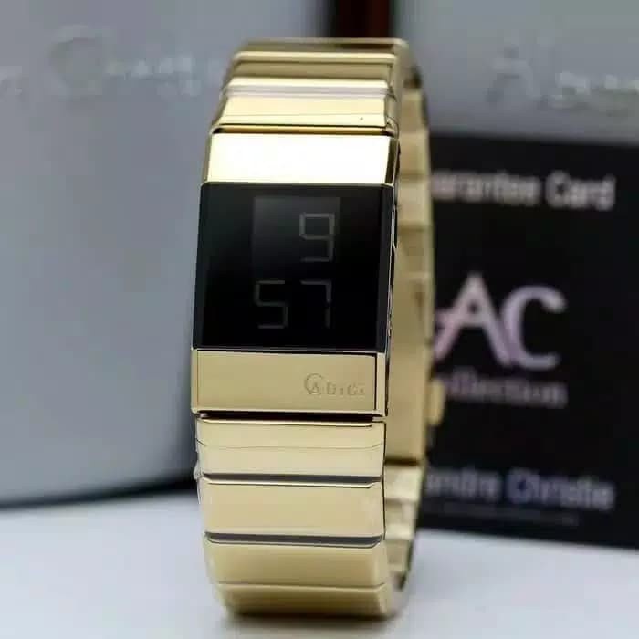 ✅Baru Jam Tangan Alexandre Christie Wanita Ac 9100 Ac9100 Digi Gold Diskon