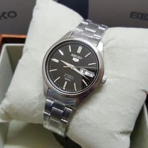 ✅New Ori Jam Tangan Wanita Seiko 5 Snk883K1 Automatic Black  Jam Wanita Snk883 Limited