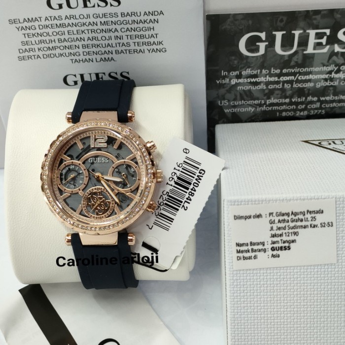 ✅New Jam Tangan Wanita Guess Solstice Gw0484L2 Garansi Resmi Gap Bisa Gojek