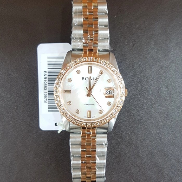 ✅Termurah Bonia Bnb10553-1657S Sapphire Glass Stainless Steel Men'S Watch Terbatas