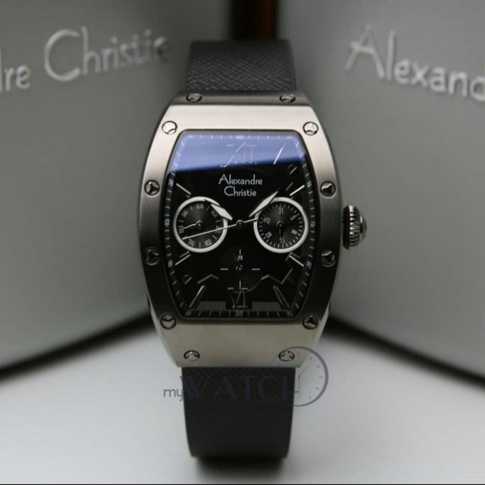 ✅Baru Jam Tangan Wanita Alexandre Christie Ac2780 / Ac 2780 Black Original Diskon