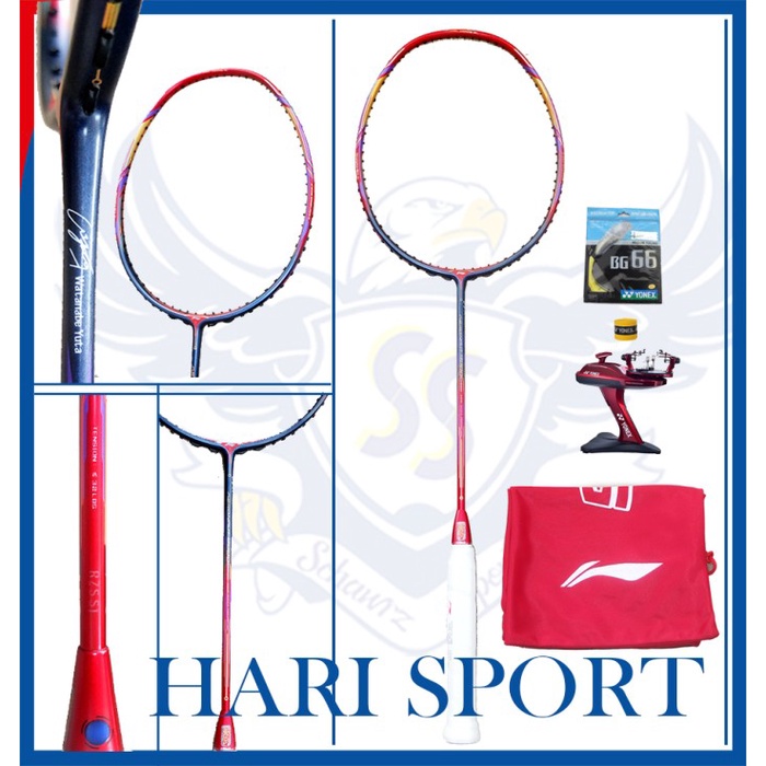 [New Ori] Lining Aeronaut 9000C  9000 Combat Yuta Watanabe Raket Badminton Limited