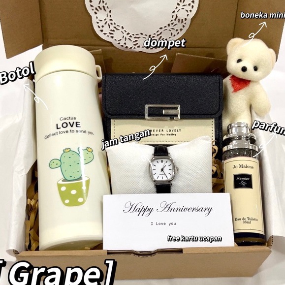 

BISA ✨COD✨ Kado Hampers Gift Box Hadiah Cewek Wanita Perempuan Ulang Tahun Birthday Wisuda Graduation Anniversary Pernikahan Wedding Valentine Lebaran Natal Tahun Baru Christmas New Year Ibu Guru grosir