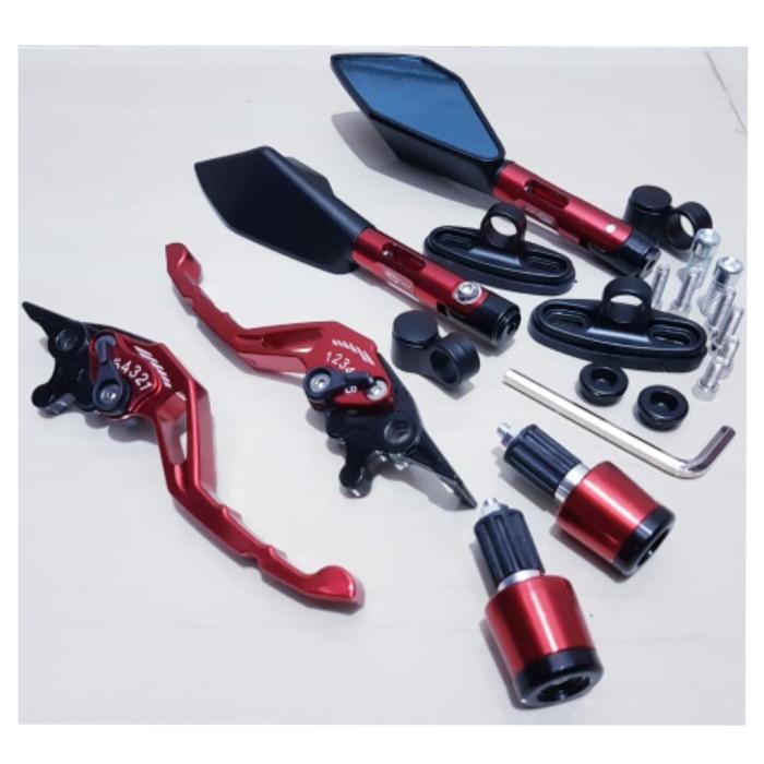 KACA SPION VARIASI AKSESORIS MOTOR BEAT KARBU/BEAT STREET/BEAT FI NEW