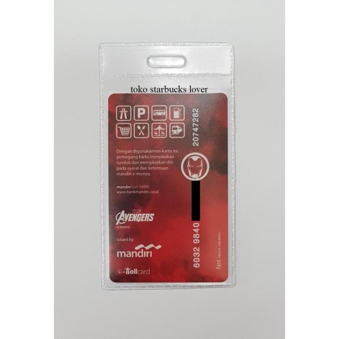 Kartu Emoney Etoll Mandiri Saldo 0 Avengers Endgame - Ironman