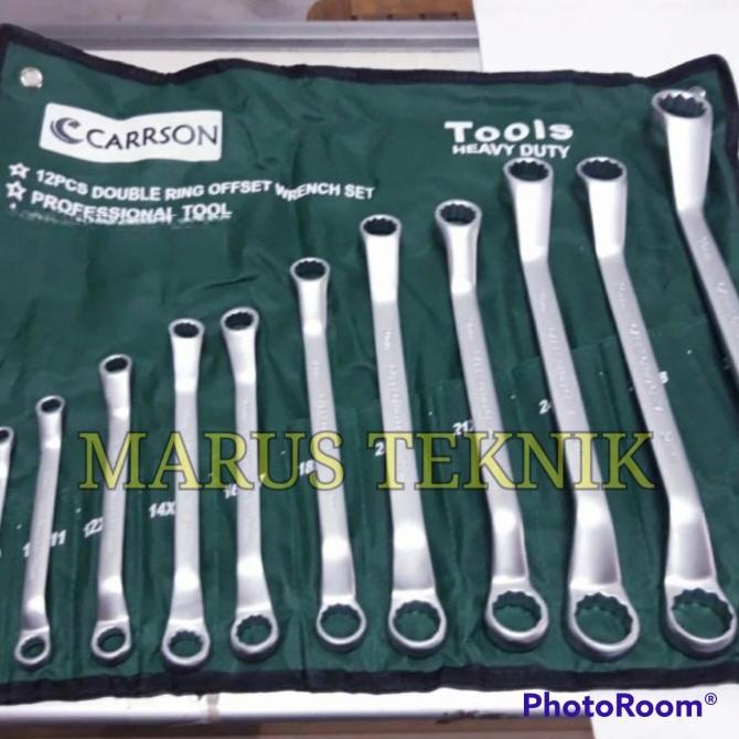 Kunci Ring set 12 pc 6-32mm Carrson