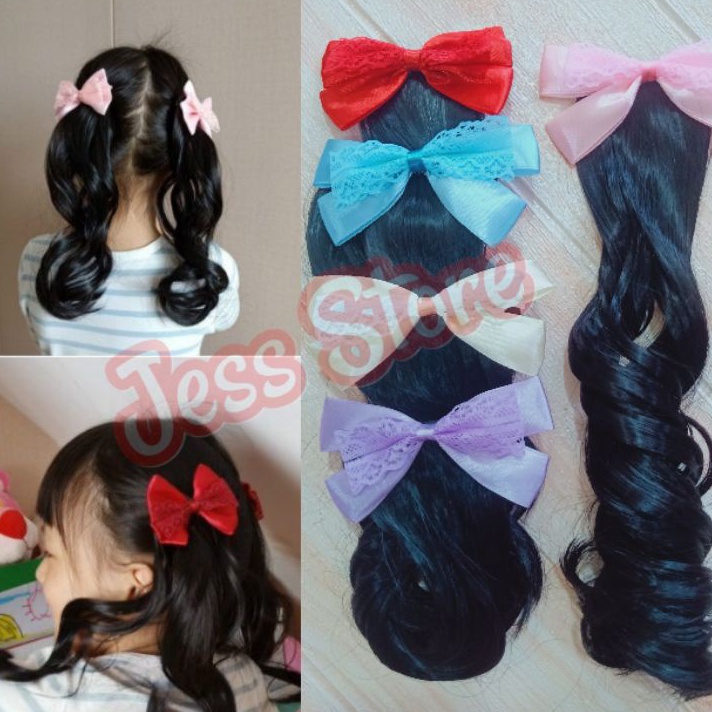 Original JEPIT RAMBUT KOREA / JEPIT RAMBUT WIG ANAK grosir