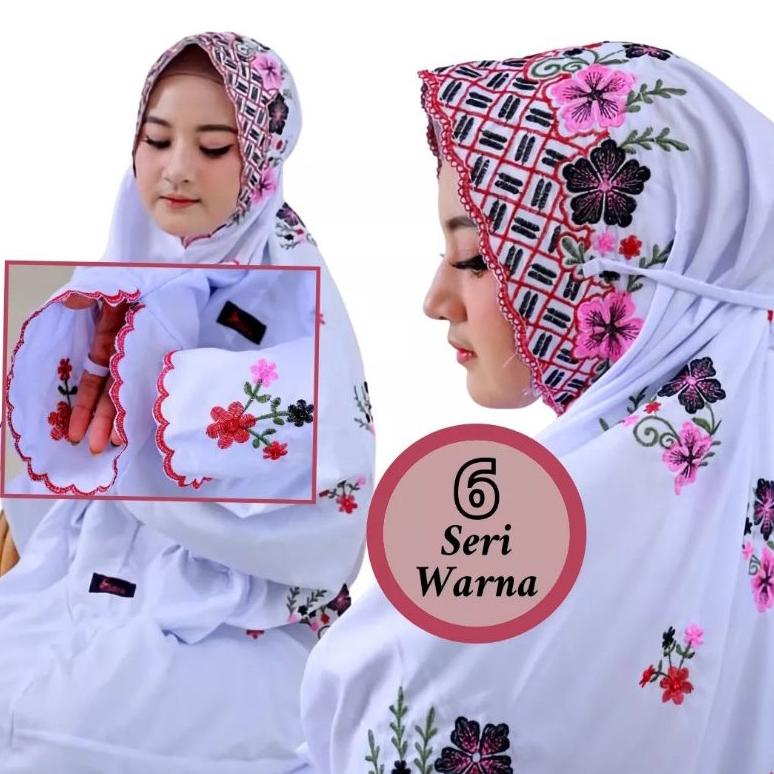 Model Baru MUKENA LAJURAN MUKENA SANTRI MUKENA TERUSAN MUKENA PUTIH MUKENA KATUN ADEM MUKENA BORDIR 