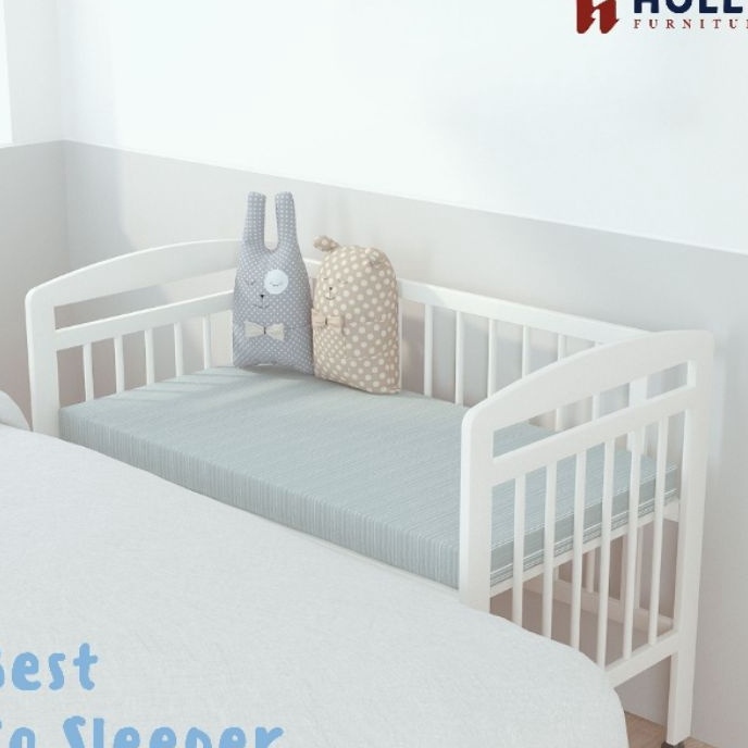 Diskon Baby Box Kayu / Baby Box Bayi / Ranjang Bayi / Tempat Tidur Bayi / Kayu Solid Holly.