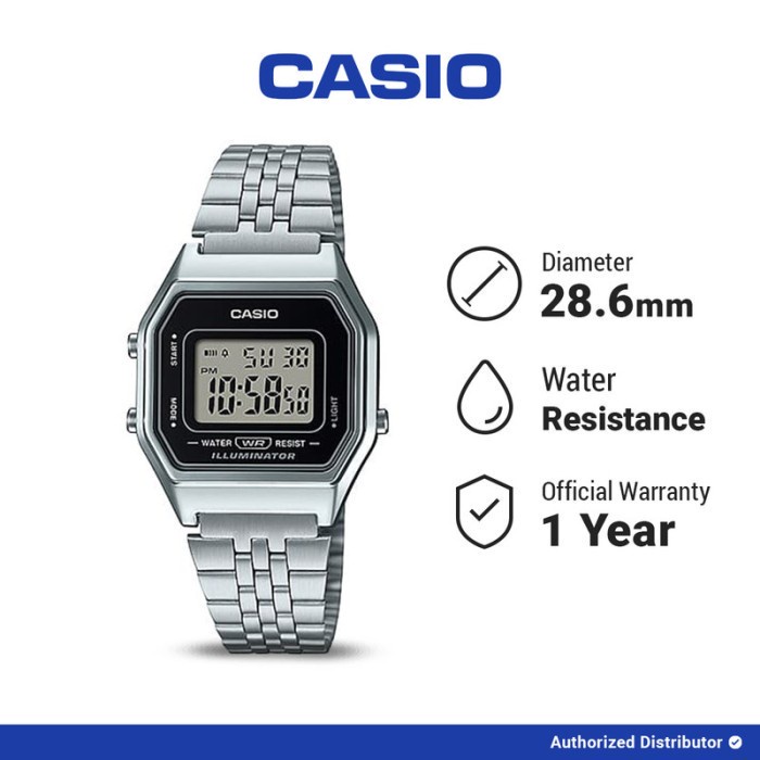 [READY INSTANT] Casio Jam Tangan Original LA680WA-1DF