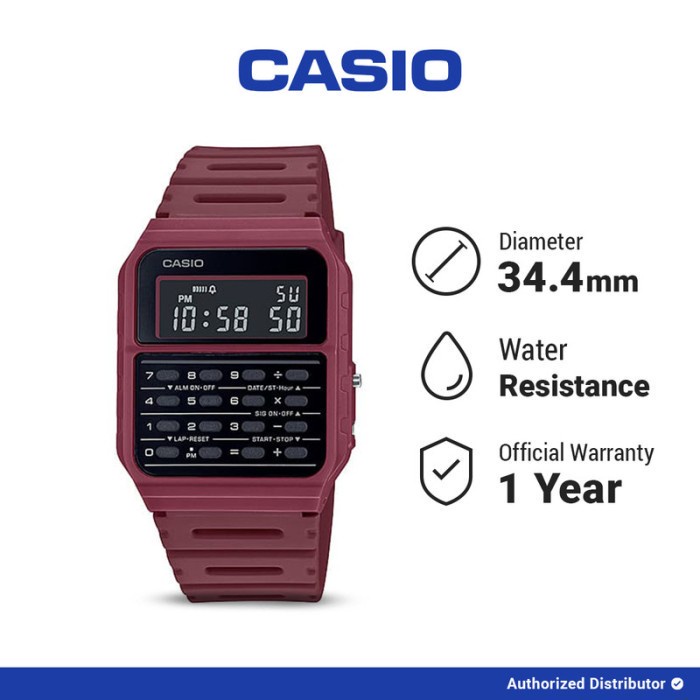 [READY INSTANT] Casio Jam Tangan Pria CA-53WF-4BDF