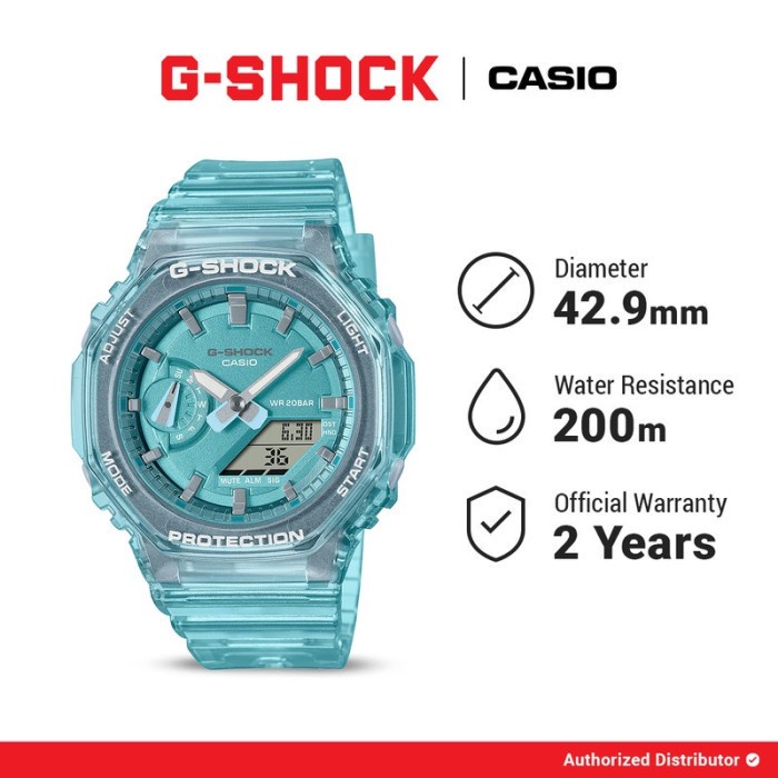 [READY INSTANT] G-Shock Jam Tangan Wanita GMA-S2100SK-2ADR Analog Original