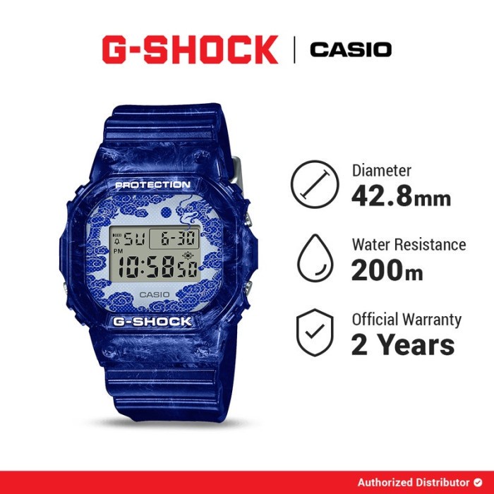 [READY INSTANT] G-Shock Jam Tangan Original DW-5600BWP-2DR