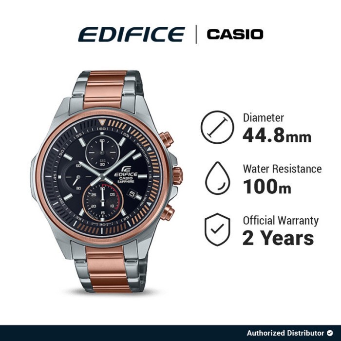 Casio Edifice Jam Tangan Original EFR-S572GS-1AVUDF