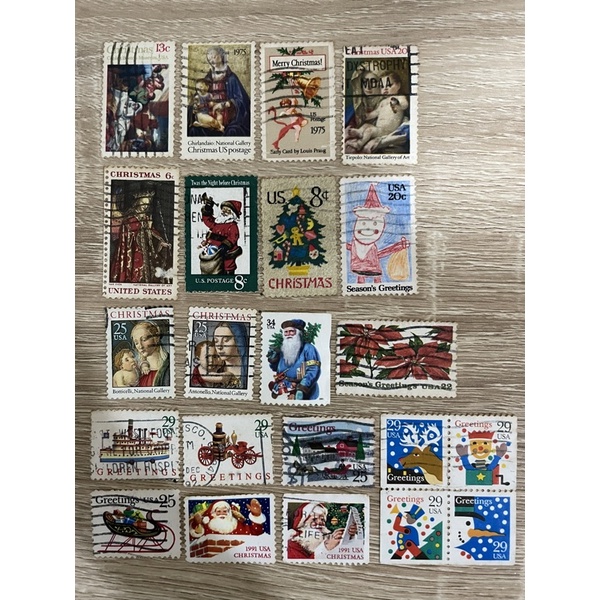 

Koleksi Perangko USA bekas asli edisi Season Greetings