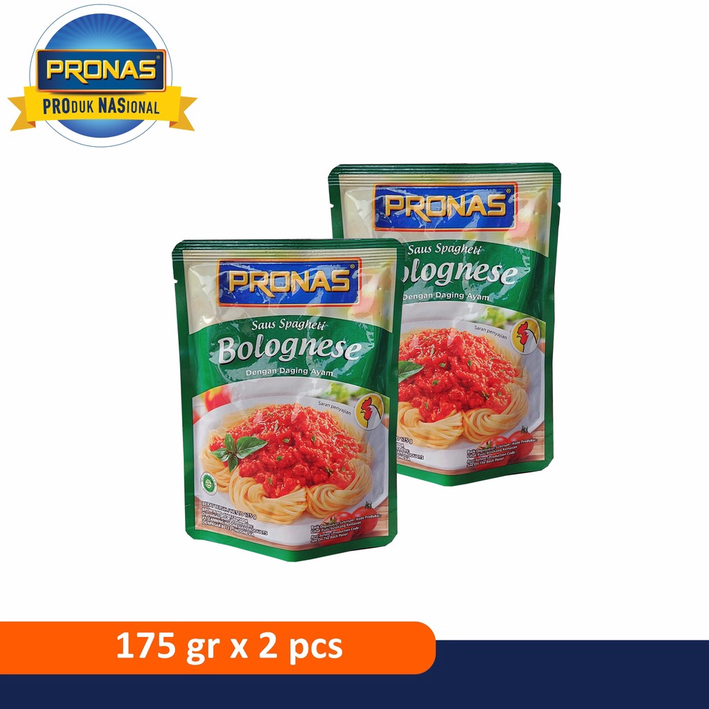 

Stok banyak Pronas Saus Bolognais dengan Daging Ayam 175 g bundling 2 pcs 45