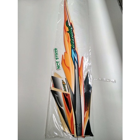 Sale Stiker Striping Jupiter Z 2005 Hitam Oren